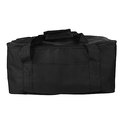 JECOMPRIS Insulated Bag Containers for Food Suitcase Bag Portable Lunch Cooler Bag Insulated Shopping Bags Insulated Picnic Basket Large Food Container Outdoor Basket Insulated Basket Black