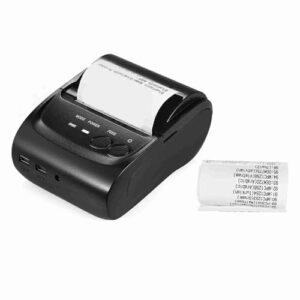 YDuupxe Mini 58mm 5802DD Thermal Receipt Printer USB Connect with Auto Sleep Awake Printing Equipment Used for Restaurant Personal Bill (US Plug)