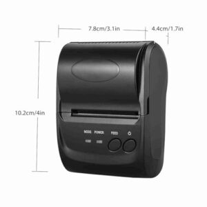 YDuupxe Mini 58mm 5802DD Thermal Receipt Printer USB Connect with Auto Sleep Awake Printing Equipment Used for Restaurant Personal Bill (US Plug)