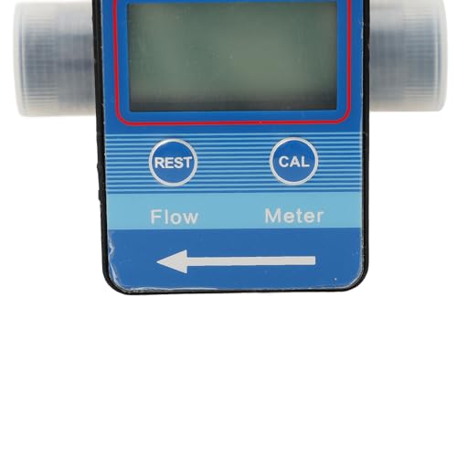 LCD Digital Liquid Meter Gasoline Water Flowmeter 2PCS G1/2in for Fuel Dispensers