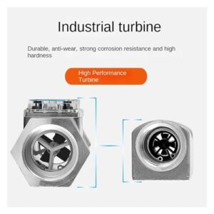 Flow Meter Digital Flow Meter for Measuring Gasoline Kerosene Water Sensor PCB Electronic Indicator High Stability and Convenient Operation