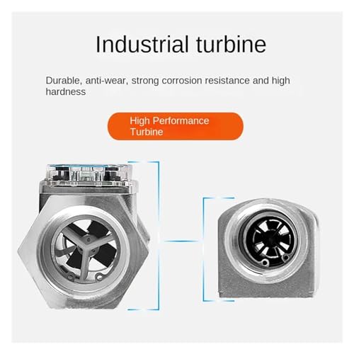 Flow Meter Digital Flow Meter for Measuring Gasoline Kerosene Water Sensor PCB Electronic Indicator High Stability and Convenient Operation