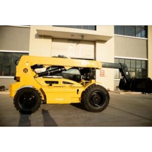 Small telescopic forklift 8m lift height forklift hydraulic off-road boom 4x4 all terrain diesel engine loader