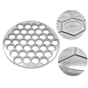 TOPofly Dumpling Maker, Ravioli Maker 9.84inch 37 Holes Aluminium Alloy Reusable Washable Dumpling Maker Home Kitchen Restaurant Ravioli Dumpling Mould, Ravioli