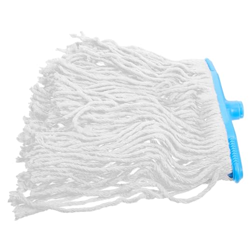 Hoement Replaceable Mop Head Mop Refill Rope Mop Head Cleaning Mop Commercial Mop Heads Mop Replacement Wet Mop Looped End Wet Industrial Mop Heads Mop Head Refill Sweeper Mop Heads Cotton