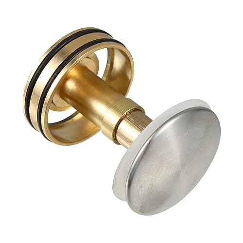 ORFOFE 1pc Wash Basin Sink Kitchen Sink Stopper Strainer Bathtub Stopper Bathroom Sink Cover Strainer Water Trough Bounce Drain Strainer Golden