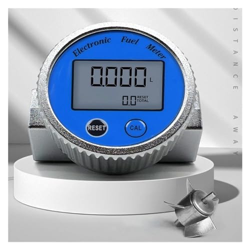 Flow Meter Waterproof Meter Digital Meter Water Flow Meter Mini Digital S Flowmeter Flow Meter High Stability and Convenient Operation (Color : 6 Points, Size : A),