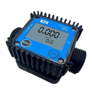 flow control meter 1 pcs lcd fuel flow meter, k24 for digital die-sel fuel flowmeter, favorable liquid water flow measuring tools used in petroleum,food, etc.