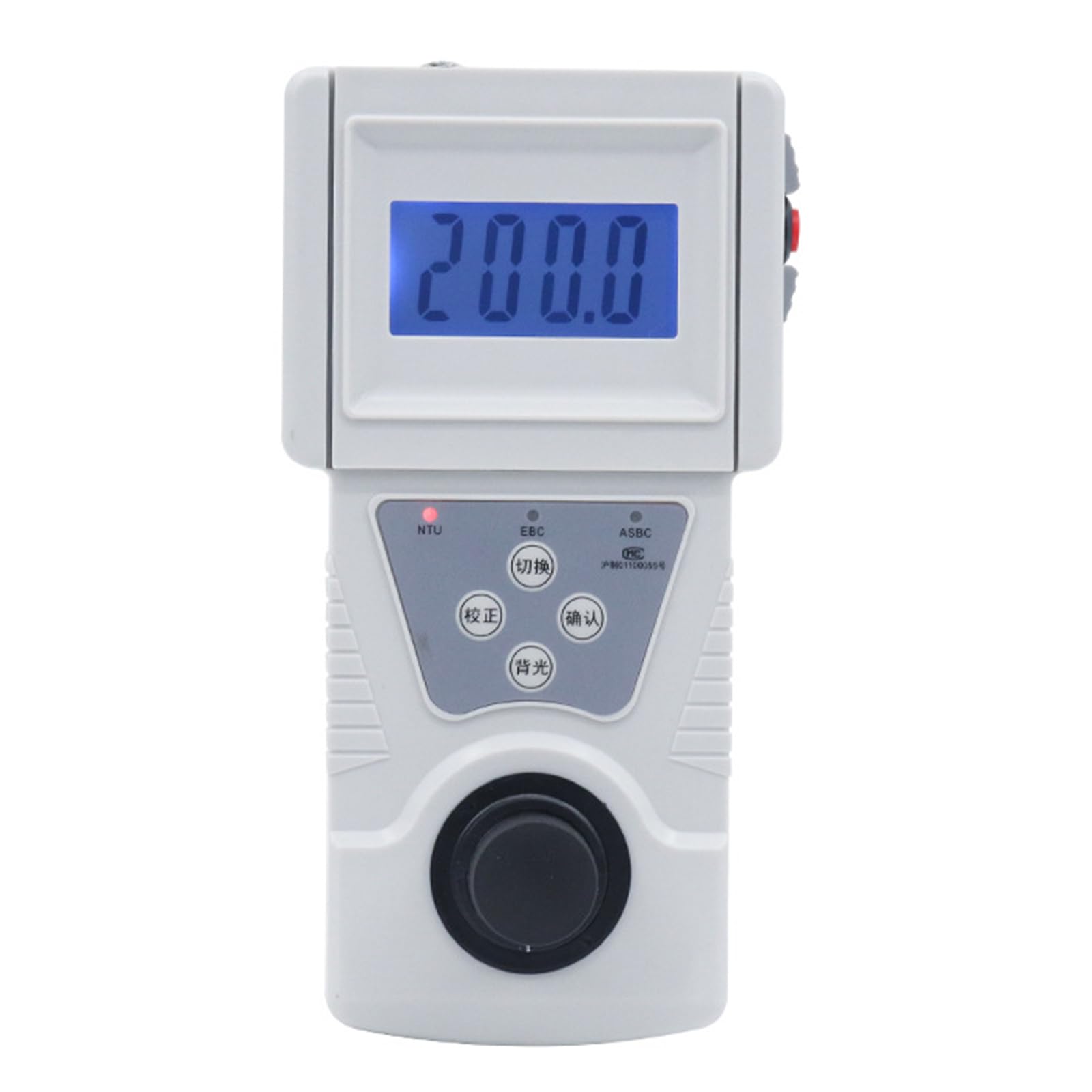 XDTKJDZ Water Quality Tester, Portable Digital Water Turbidimeter, Scientific Turbidity Meter, Measuring Range 0-200NTU, with LED Display, for Lab Water Treatment Plant Wine Industry