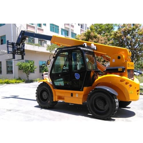 Small telescopic forklift 8m lift height forklift hydraulic off-road boom 4x4 all terrain diesel engine loader