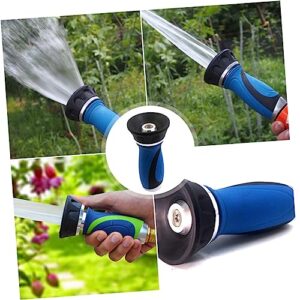 BESPORTBLE Portable Spray Watering Sprinkler Portable Hose Power Washer Nozzle Garden Hose Sprayer Water Hose Sprayer Nozzle Power Washer Hose Industrial Hose Nozzle Heavy Duty Hose Blue