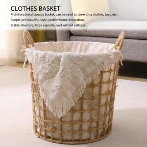 3Pcs Laundry Basket Grocery Bag Large Capacity Dirty Clothes Storage Basket Bucket for Home