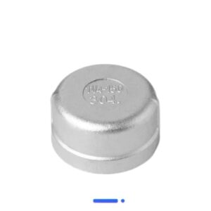 304 Stainless Steel Inner Wire Pipe Cap Internal Thread Wire Buckle Plug Head Bulkhead Pipe Plug Cap Joint 4 Minutes 6 Minutes HJDIPCKYVG(10PCS_DN25)