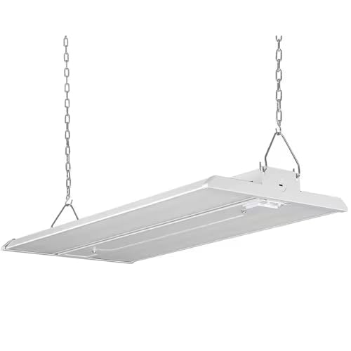 ETI SOLID STATE LIGHTING INC. 2 ft. Low Profile LED Linear High Bay with Motion Sensor 18000 Lumens 138 Watts Dimmable Low-Glare Design Ideal for Commercial & Industrial Use