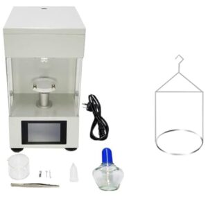 CNYST Interfacial Tension Meter Surface Tensiometer with for Interfacial Tension Measurements for Quality Control and Optimization of Emulsifiers with Platinum Ring Range 0-1000mN/m Accuracy 0.1mN/m