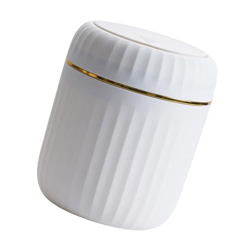 Modern Trash Can Desktop Rubbish Bin Suitable for Everyday Waste Management Living Room Dustbin Rubbish Bin Decors