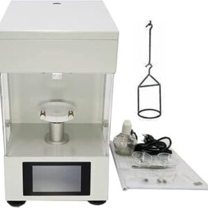 CNYST Interfacial Tension Meter Surface Tensiometer with for Interfacial Tension Measurements for Quality Control and Optimization of Emulsifiers with Platinum Ring Range 0-1000mN/m Accuracy 0.1mN/m