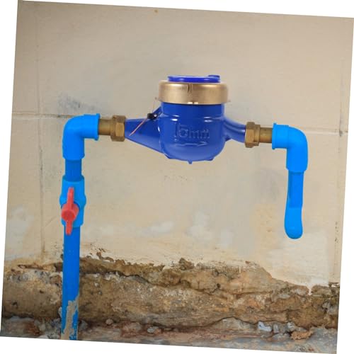 ULTECHNOVO Garden Water Meter Engineering Water Meter Rit Synthetic Water Table Home Use Water Meter Dn15 Horizontal Water Meters Water Flow Meter Water Tablr Water Tabke Water Tablw