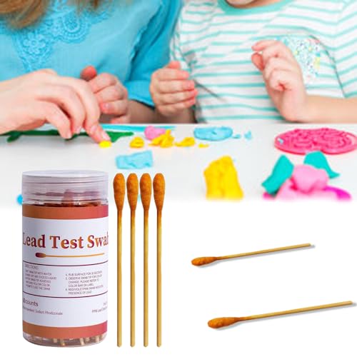 30Pcs Instant Test Swabs Result In 60 Second For Dishes Jewelry Wood Sensitive Rapid Testing Swabs