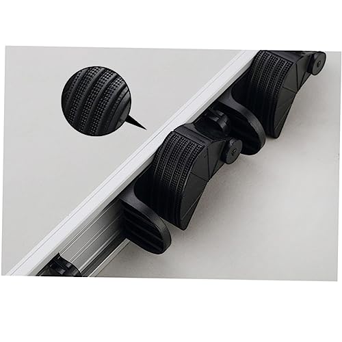 SEWOART Wall Mounted Mop Holder Wall Mount Clothing Rack Mop Hanger Cleaning Tools Organizer Broom and Mop Storage Rack Mop Broom Holder Wall Broom Holder Window Mounted Fan Weight for Tap