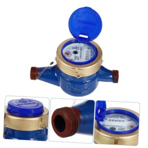 ULTECHNOVO Garden Water Meter Engineering Water Meter Rit Synthetic Water Table Home Use Water Meter Dn15 Horizontal Water Meters Water Flow Meter Water Tablr Water Tabke Water Tablw