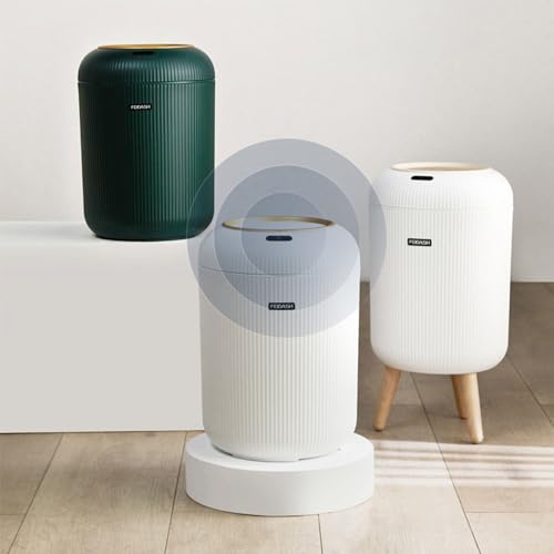 Footbed Garbage Bin 9.5L/10L Automatic Smart Sensors Wastebasket Trash Can for Kitchen Living Room Office Decor