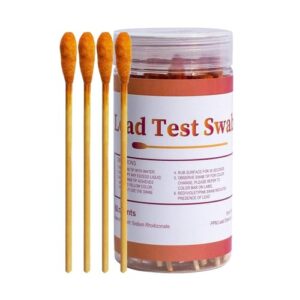 30Pcs Instant Test Swabs Result In 60 Second For Dishes Jewelry Wood Sensitive Rapid Testing Swabs