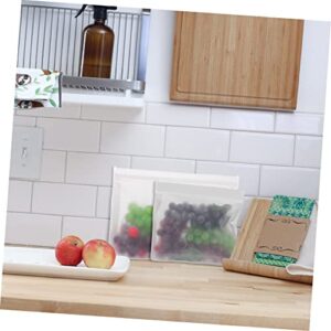 BIUDECO 3pcs Food Preservation Bag Vacuum Food Bags Fridge Containers Vegetable Storage Bags for Refrigerator Vaccum Sealer Storage Bags Vacuum Seal Bags Refrigerator Containers Tomorrow