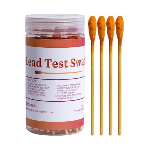 30Pcs Instant Test Swabs Result In 60 Second For Dishes Jewelry Wood Sensitive Rapid Testing Swabs