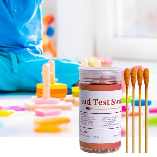 30Pcs Instant Test Swabs Result In 60 Second For Dishes Jewelry Wood Sensitive Rapid Testing Swabs