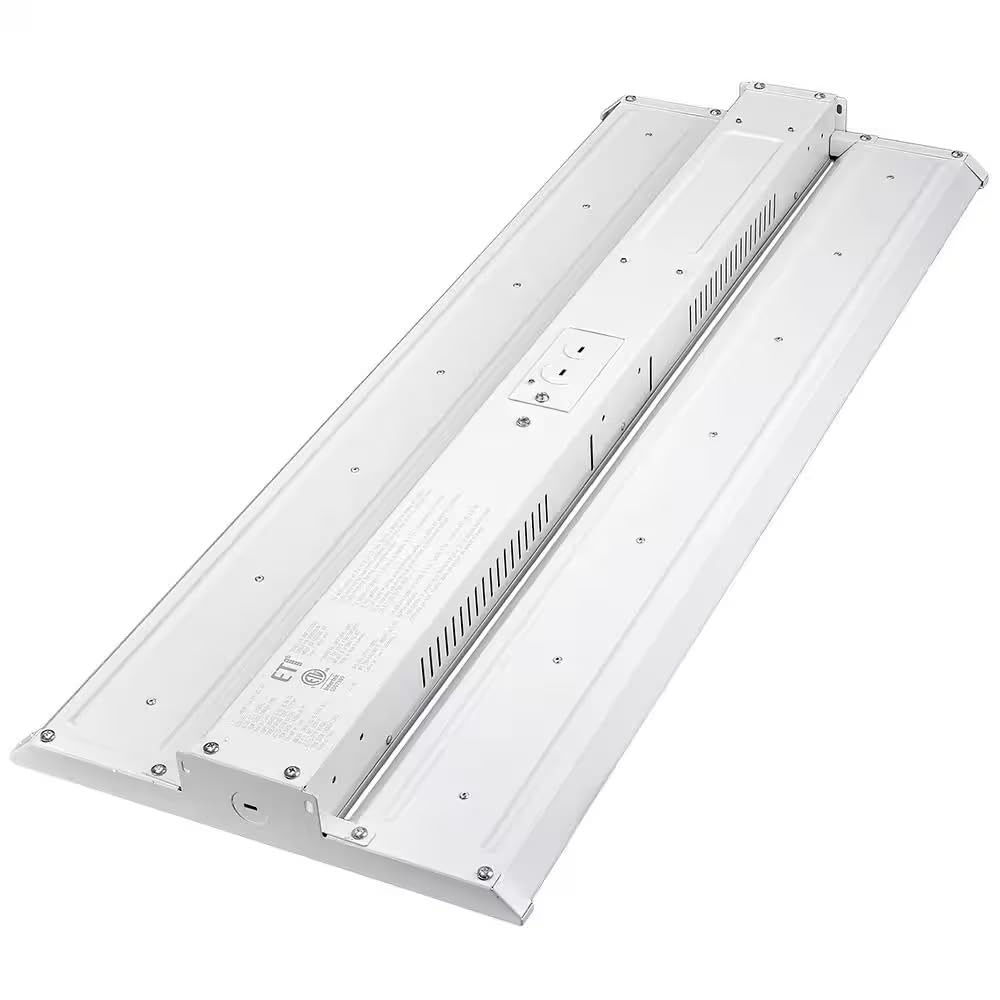 ETI SOLID STATE LIGHTING INC. 2 ft. Dimmable White Linear High Bay Light 180-Watt Integrated LED 5000K Daylight 24000 Lumens 120-277V for Commercial & Industrial Use