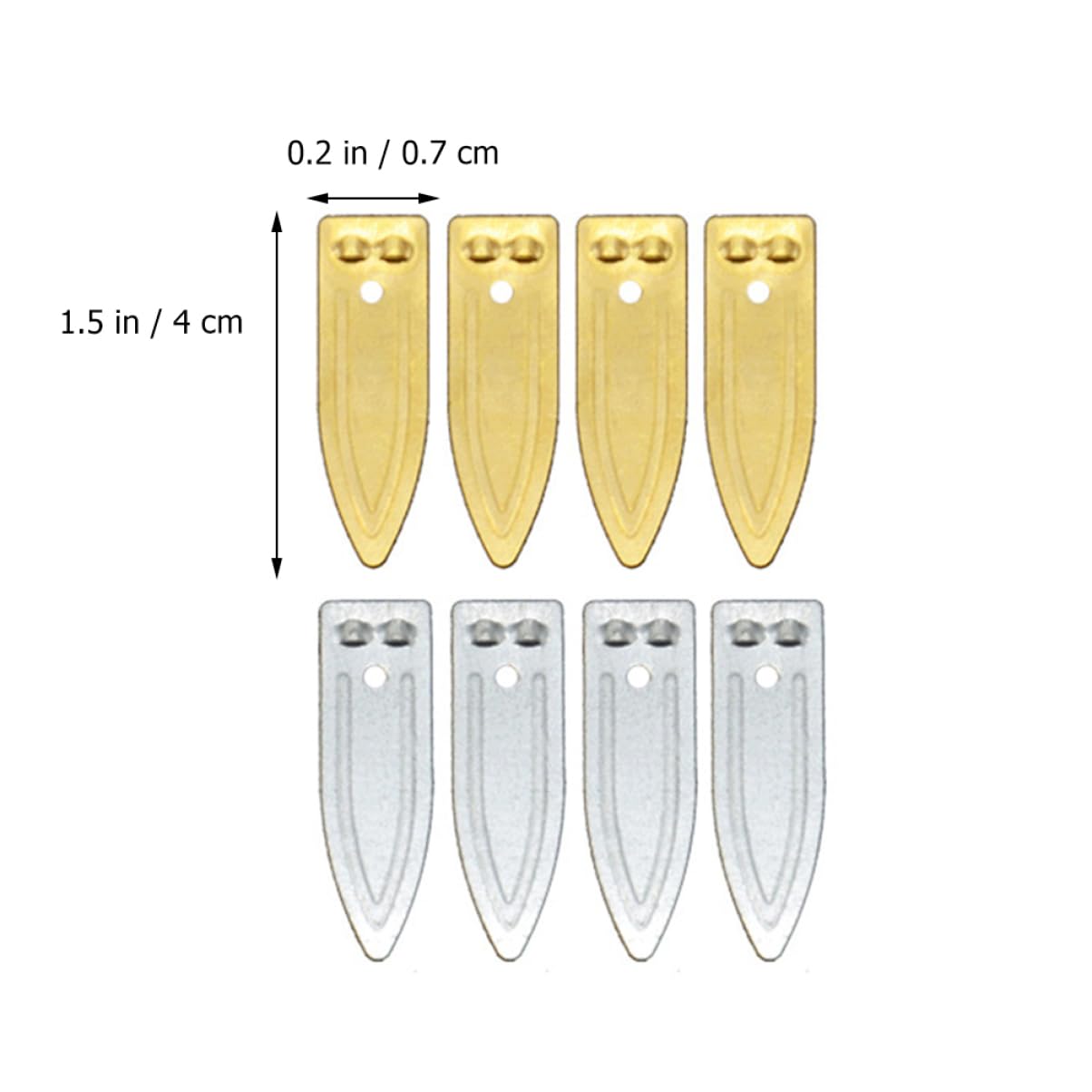 NESTINGHO 2 Sets Fruit Power Generation Experiment Equipment DIY Fruit Battery Materials Lemon Puzzle Toys Electrode Strips Brain Toy Experiments Science Scientific Zinc Electrode Show Metal