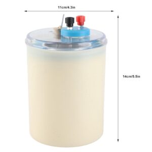 Accurate Double Wall PVC Electric Calorimeter with Large Capacity for Science Project Educational with Cover Stand