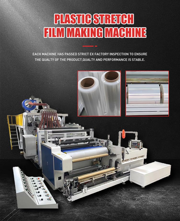 Single-Layer Blown Film Production Line – Plastic Extruder for Cling Film Manufacturing