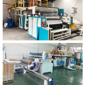 Single-Layer Blown Film Production Line – Plastic Extruder for Cling Film Manufacturing