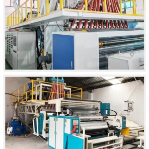 Single-Layer Blown Film Production Line – Plastic Extruder for Cling Film Manufacturing