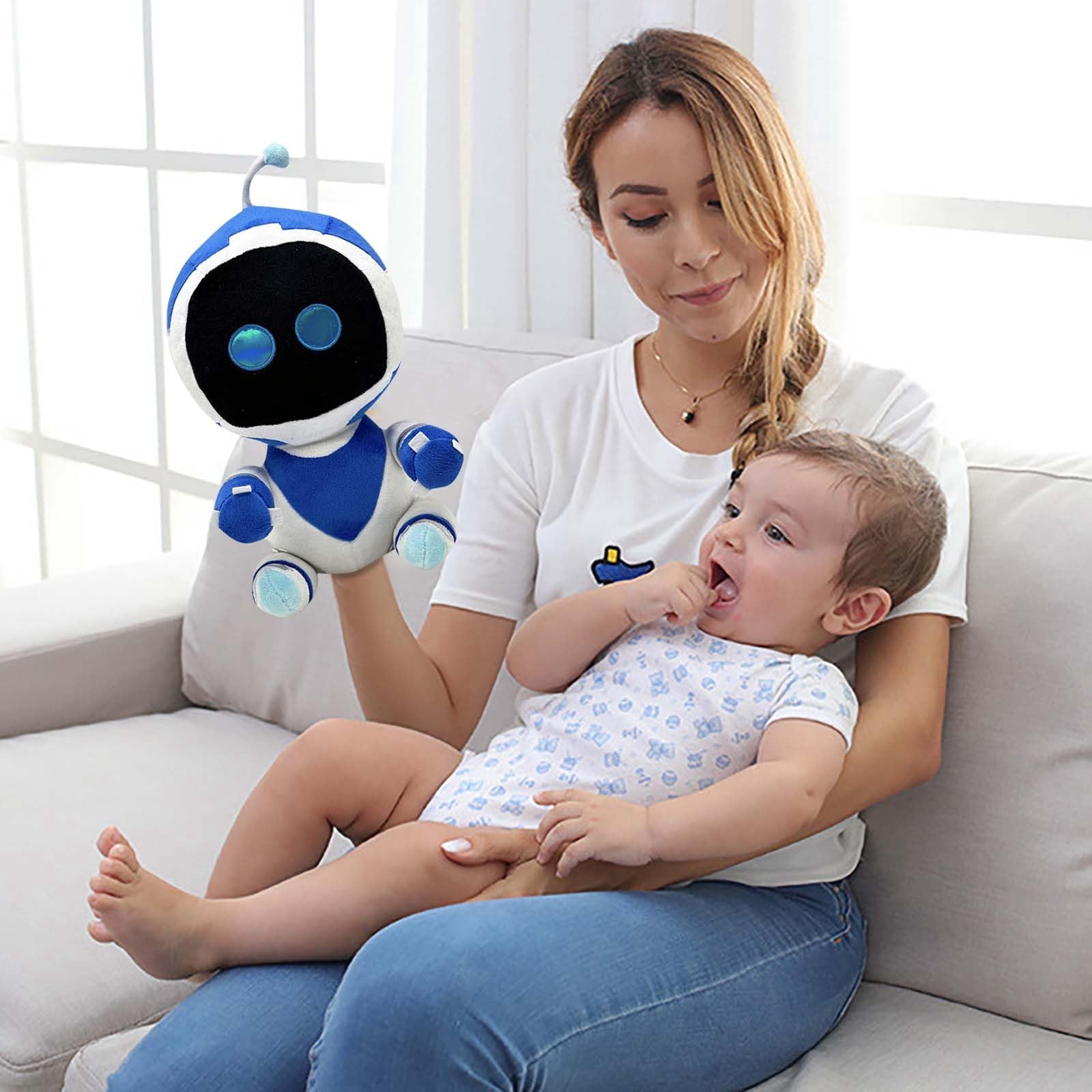 YruYptpaln 2024 New Astro Bot Plush,11.8'' Astro Bot Plush Toy,Cartoon Plush Doll Anime Plush Throw Pillow,Great for Boys Girls