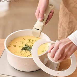 Removable Pot Handle - Nonstick Cookware Set Detachable Handle | Cooker Anti-scalding Handle | Detachable Handle Pots and Pans | Pot Handle Suitable for Home, Cooking Pot Accessories