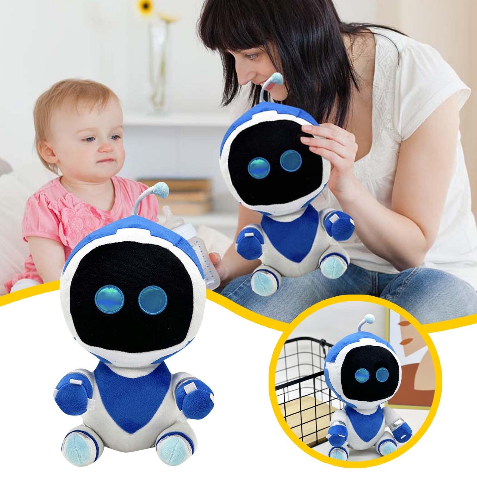 YruYptpaln 2024 New Astro Bot Plush,11.8'' Astro Bot Plush Toy,Cartoon Plush Doll Anime Plush Throw Pillow,Great for Boys Girls