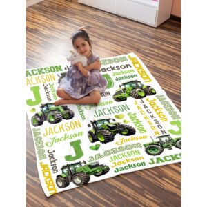 Green Jeep Lightweight Blanket with Name Message Gift for Green Jeep Lover Girls and Boys Soft and Fun Facecloth Blanket for Bed, Sofa and Chair 30"x40"for Pet