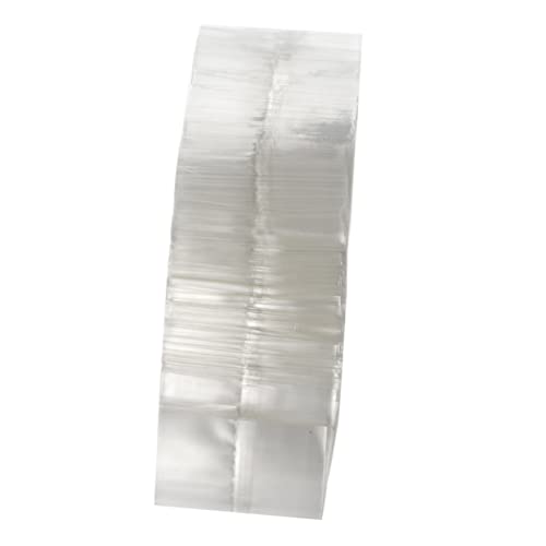 NAMOARLY 400 Pcs Bottle Sealing Film Shrink Bands for Shrink Film Drier Bonnet Dryer Clear Packaging Bags Blow Dryer Heat Seal Film Heat Tool Shrink Bottle Clear Packing Bags PVC