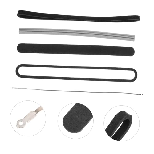 PAMINGONO 1 Set Sealer Sealing Strips Heat Sealer Parts Sealer Heat Strips Iron Vacuum Sealer Replacement Strip Black Sponge