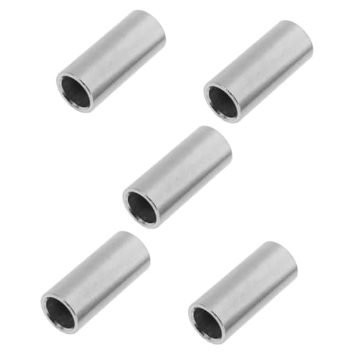 ULTECHNOVO 5pcs Mixing Sleeve Mixing Sticks Socket Popcorn Machine Mixer Shaft Socket Popcorn Maker Parts Popcorn Machine Replacement Socket Popcorn Maker Mixer Socket Stainless Steel Silver