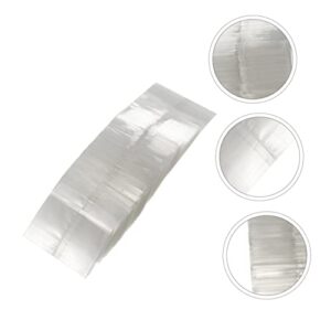 NAMOARLY 400 Pcs Bottle Sealing Film Shrink Bands for Shrink Film Drier Bonnet Dryer Clear Packaging Bags Blow Dryer Heat Seal Film Heat Tool Shrink Bottle Clear Packing Bags PVC