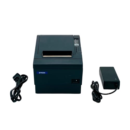 Epson TM-T88IIIP POS Direct Thermal Receipt Ticket Printer Parallel, Bundle with AC Adapter