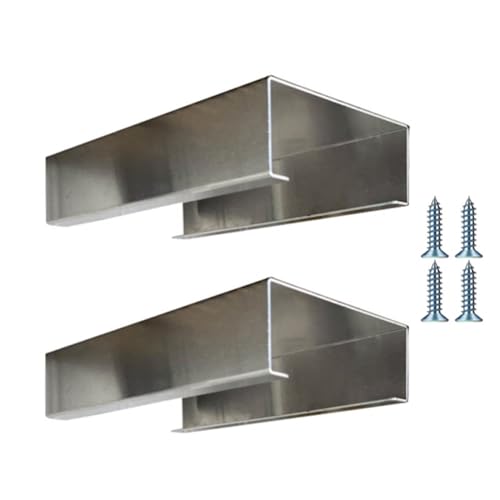 SYJHHWGS 2Pcs/Set Stylish Sealing Jar Rack Can Holder Stand for Hanging Kitchen Shelves and Under Cabinets Storage Solution