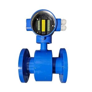 xaxax water flow meter, water flow meter rs485 4-20ma, digital liquid electromagnetic flowmeter for sewage wastewater seawater mud acid-alkali solution,gallon, qts, pts, l, m³(dn50)