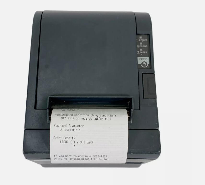 Epson TM-T88IIIP POS Compact Thermal Receipt Printer Serial, Bundle with AC Adapter