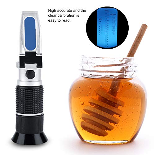 58 90% Accurate Brix Refractometer Honey Sugar Tester Meter Lightweight Portable High Measurement Tool