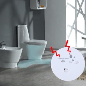 Water Alarm Battery Powered Water Water Detectors Leakage Alarm for Kitchen Bathroom & Water Dispenser